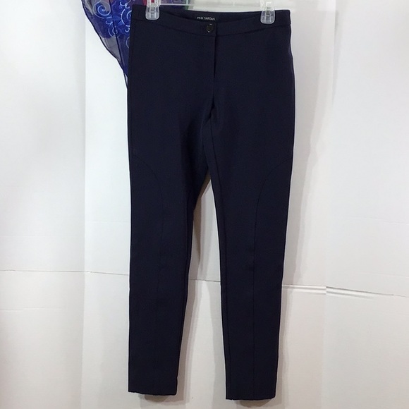 Pink Tartan black ankle zip pants 4 - Picture 8 of 15